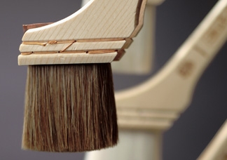 水性塗料用刷毛イメージ