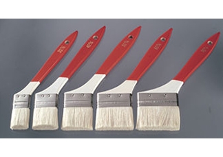 赤白柄刷毛イメージ