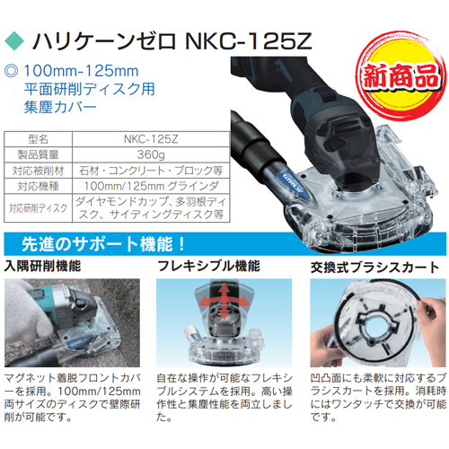 「ハリケーンゼロ NKC-125Z」商品画像